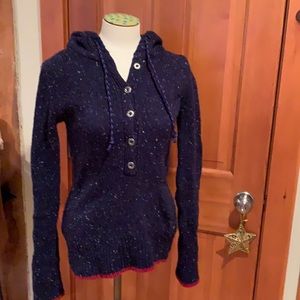 Navy Blue Patagonia pullover knit sweater worn once.